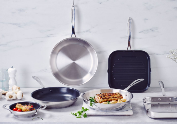 11 Non-Toxic Cookware Brands For a Healthy Kitchen all clad stainless steel
