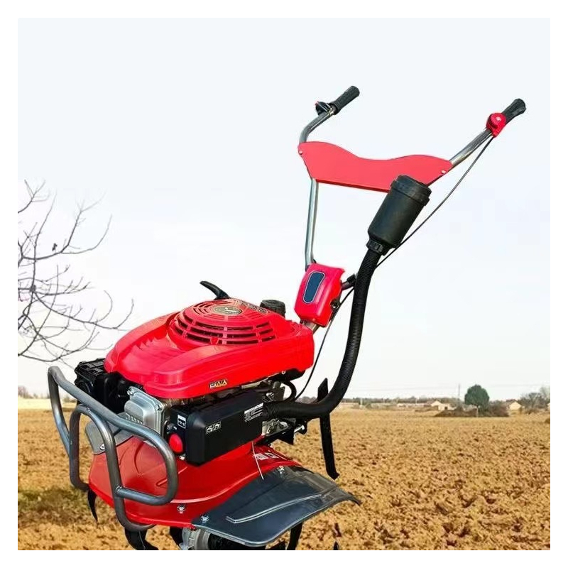 Micro-tiller plough household multifunctional small ditcher plough agricultural plough walking rotary tiller